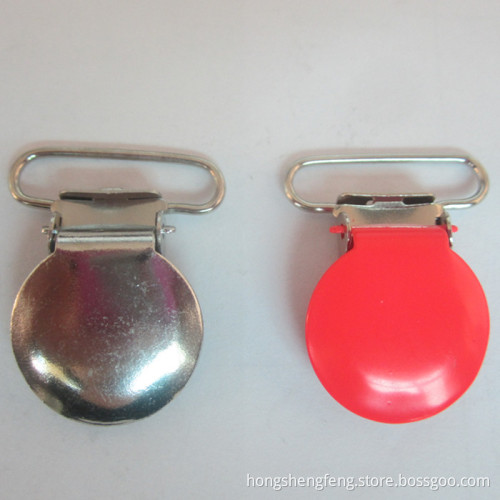 Round Shaped Color Suspender Clip for Suspender Trousers